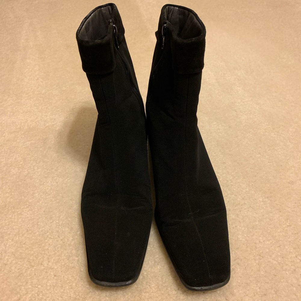 Stuart Weizman Gore-Tex Side Zipper Ankle Boots - image 5